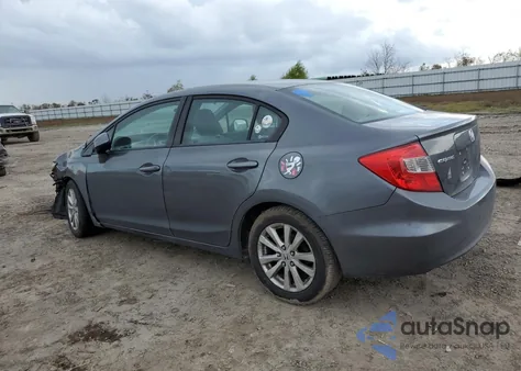 2012 Honda Civic Ex из США, поврежденный, VIN 19XFB2F87CE318898